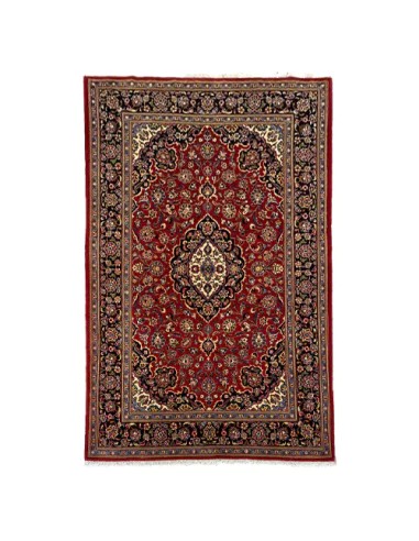 Kashan 5x7 Exceptional Red Area Rug RC-2033 Full View