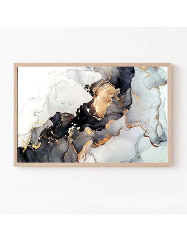 Gold Abstract Wall Art