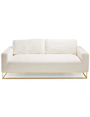 ivory modern sofa couch