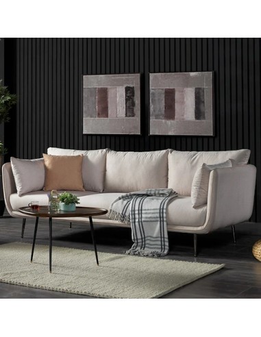 cream modern sofa