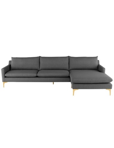 grey sectional modern couch