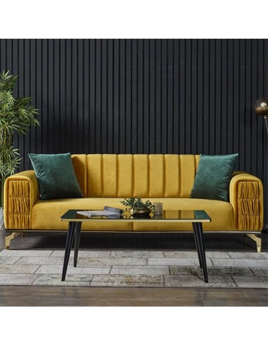 amber and green modern sofa bed