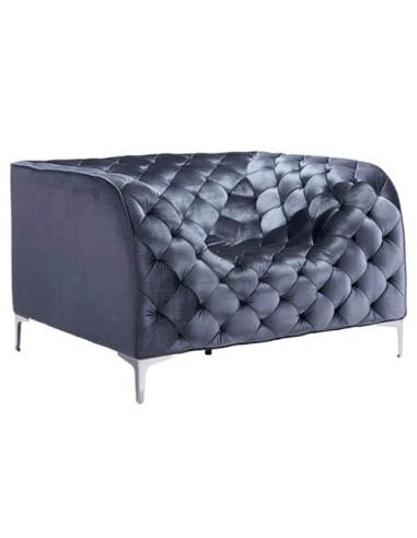 modern single sofa chair in grey