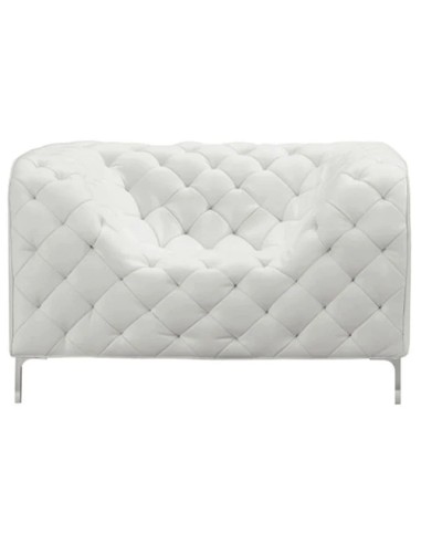 modern single sofa chair in white