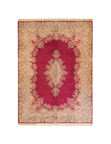 Persian Large Handmade Wool Kerman Rug | Toronto, Ontario