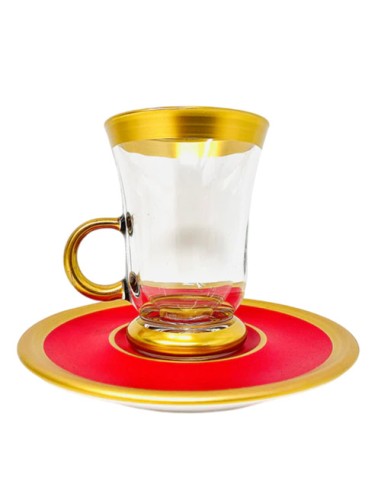 Red and Gold Tea Set