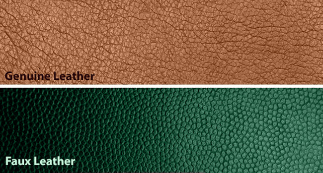 Genuine Leather VS Fake Leather 