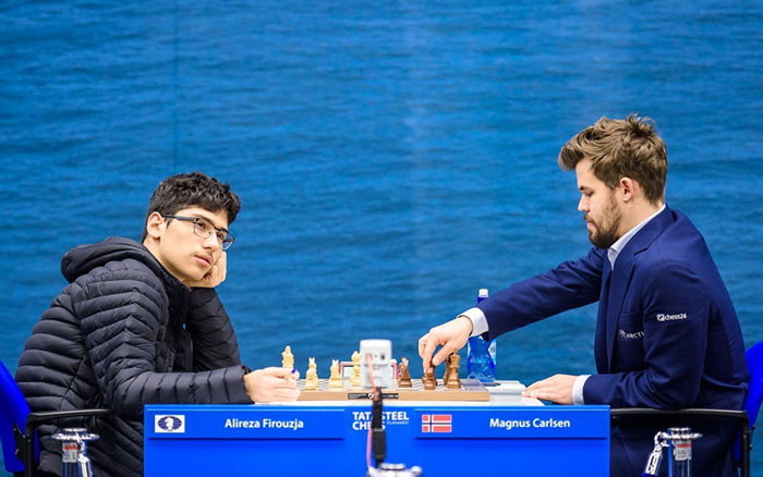 Magnus Carlsen vs Alireza Firouzja (2023)