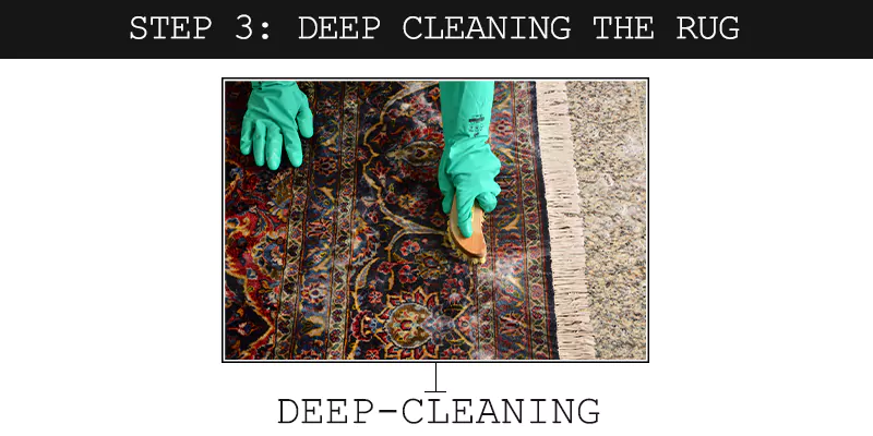 how to deep clean a rug