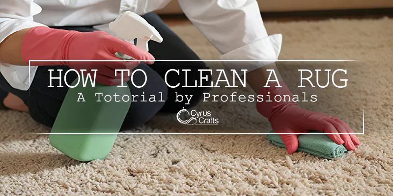 how to clean a rug