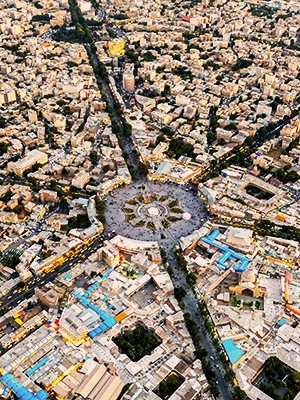 city architecture of Hamedan