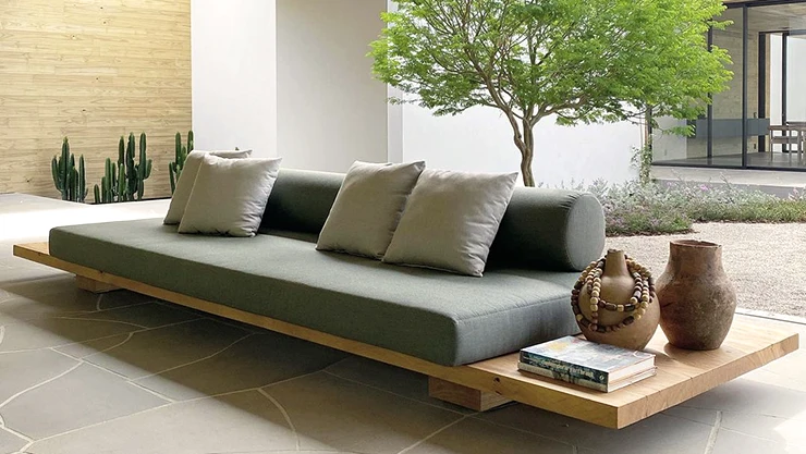 modern patio couch