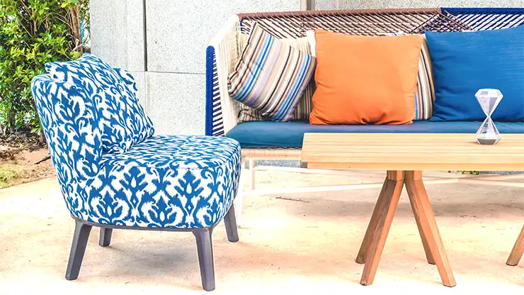 small outdoor sofa