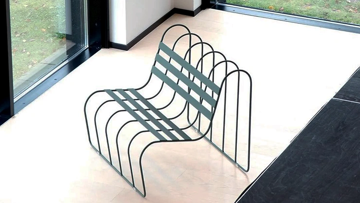 wrought iron outdoor couch