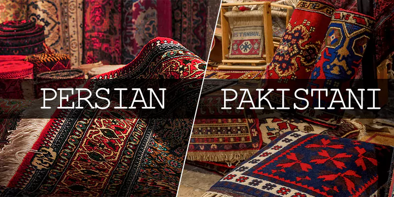 pakistani rugs vs persian rugs