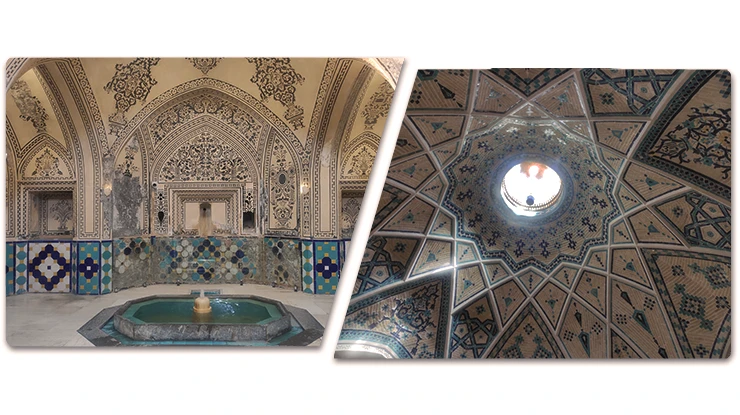 Irani bath-architecture