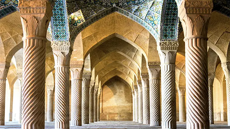 Persian architecture of Vakil mosque