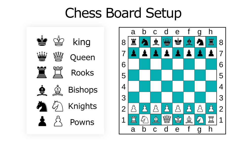 How to set up a Chess Board ? - Board Layout for Beginners
