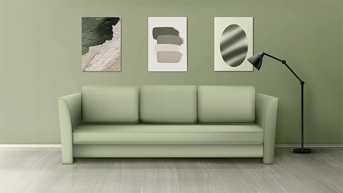 sage green living room furniture