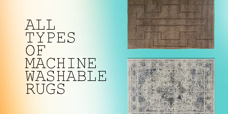 types of washable rugs