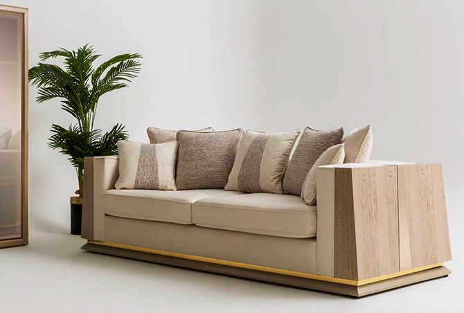 Avant-garde modern sofa in Toronto