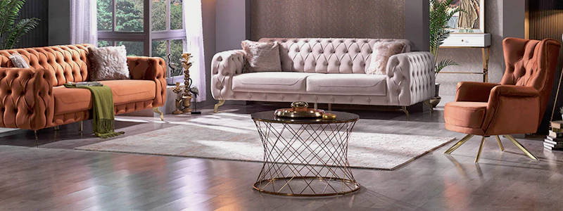 Buy Chesterfield modern sofa set