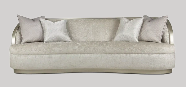 silver modern sofa for sale in Toronto