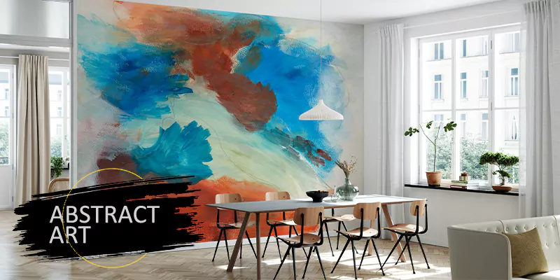 Abstract art painting