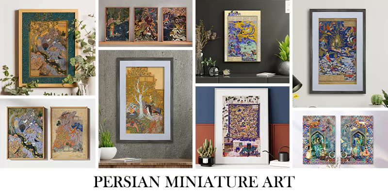 Persian miniature artworks