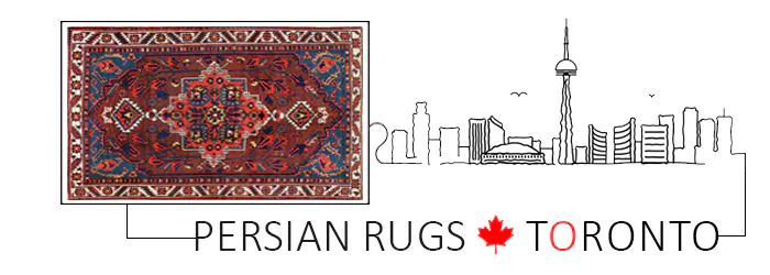 Persian red wool carpet